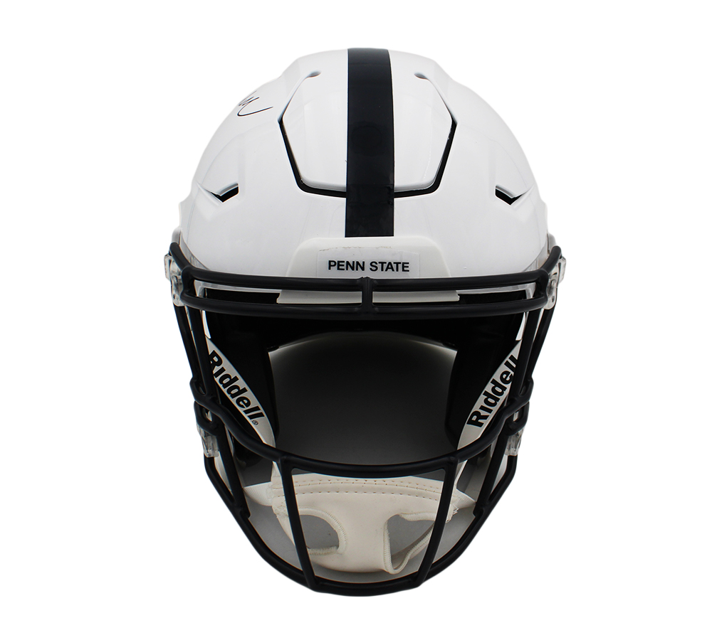 Abdul Carter Signed Penn State Nittany Lions Speed Flex Authentic NCAA Helmet - Image 3