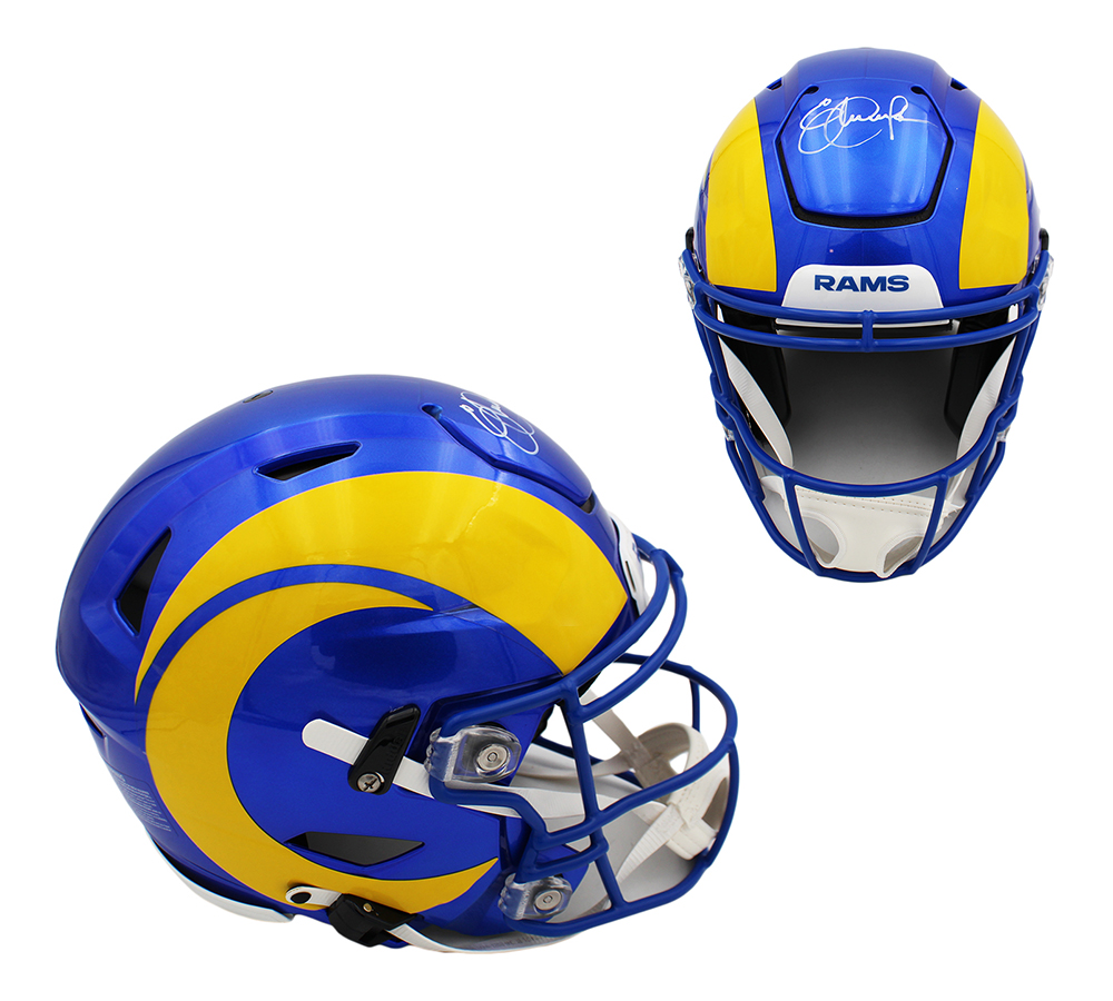 Eric Dickerson Signed Los Angeles Rams Speed Flex Authentic NFL Helmet