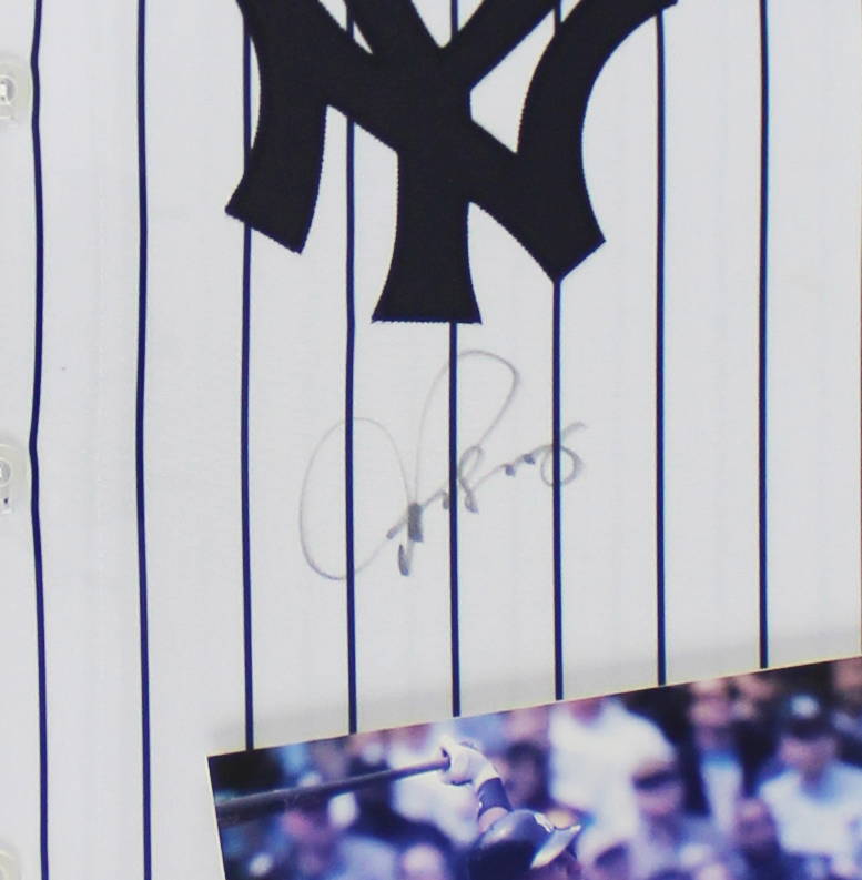 Alex Rodriguez Signed New York Yankees Framed Pinstripe MLB Jersey - Image 2