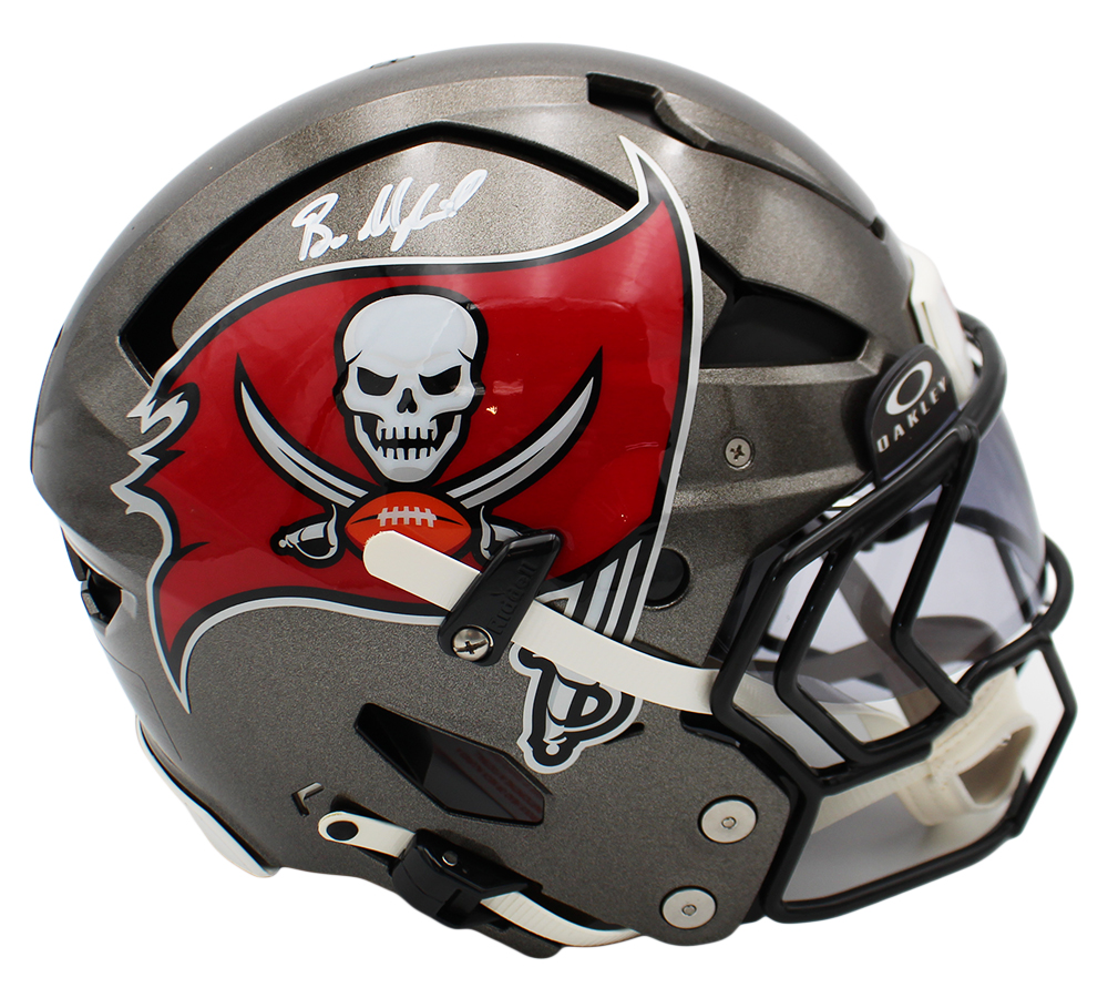 Baker Mayfield Signed Tampa Bay Buccaneers Speed Axiom Authentic NFL Helmet - Image 2