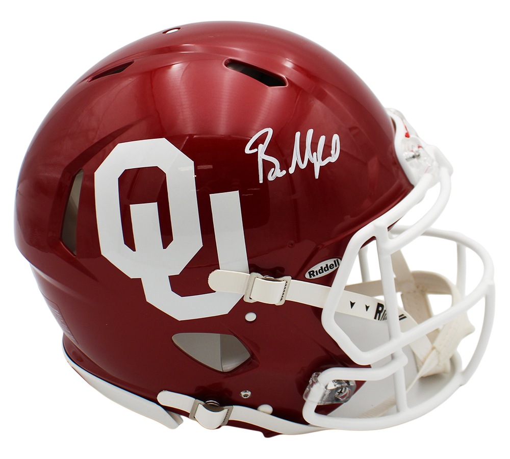 Baker Mayfield Signed Oklahoma Sooners Speed Authentic NCAA Helmet