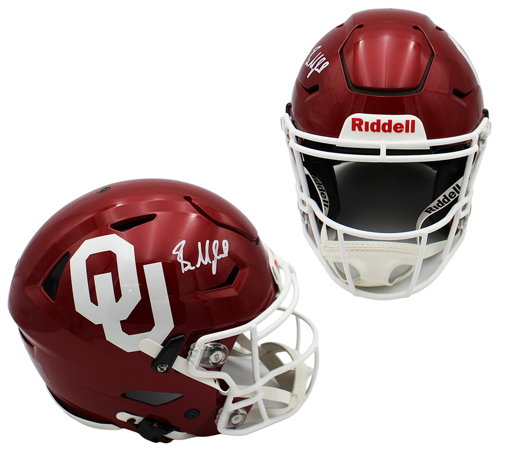 Baker Mayfield Signed Oklahoma Sooners SpeedFlex Authentic NCAA Helmet