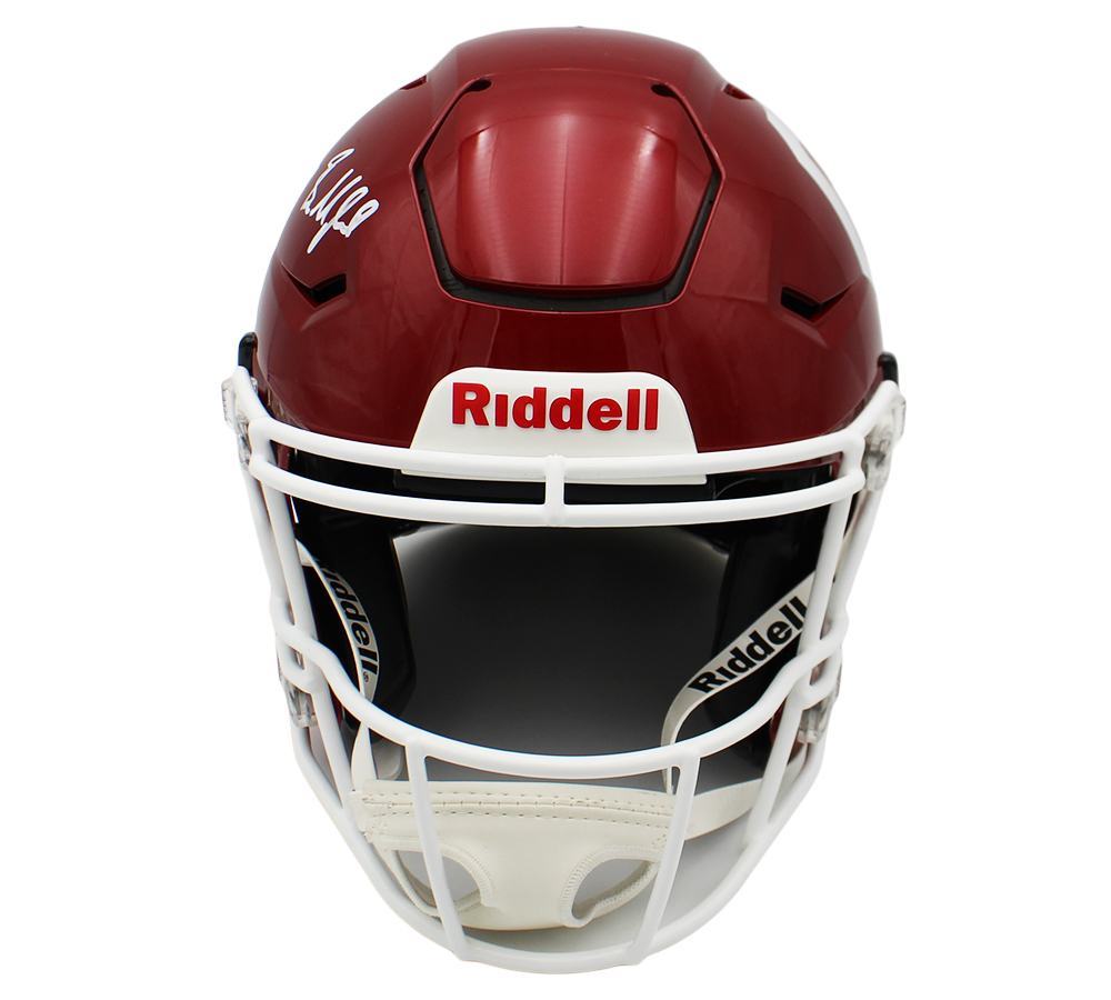Baker Mayfield Signed Oklahoma Sooners SpeedFlex Authentic NCAA Helmet - Image 3