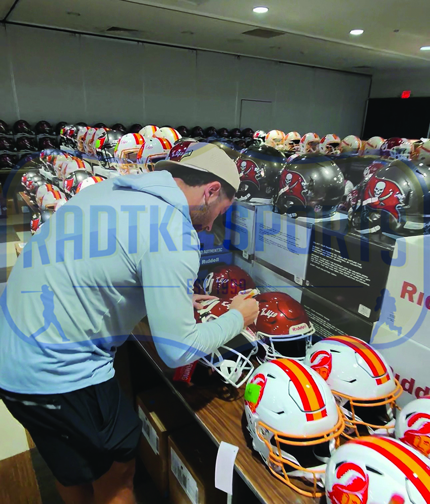 Baker Mayfield Signed Oklahoma Sooners SpeedFlex Authentic NCAA Helmet - Image 5