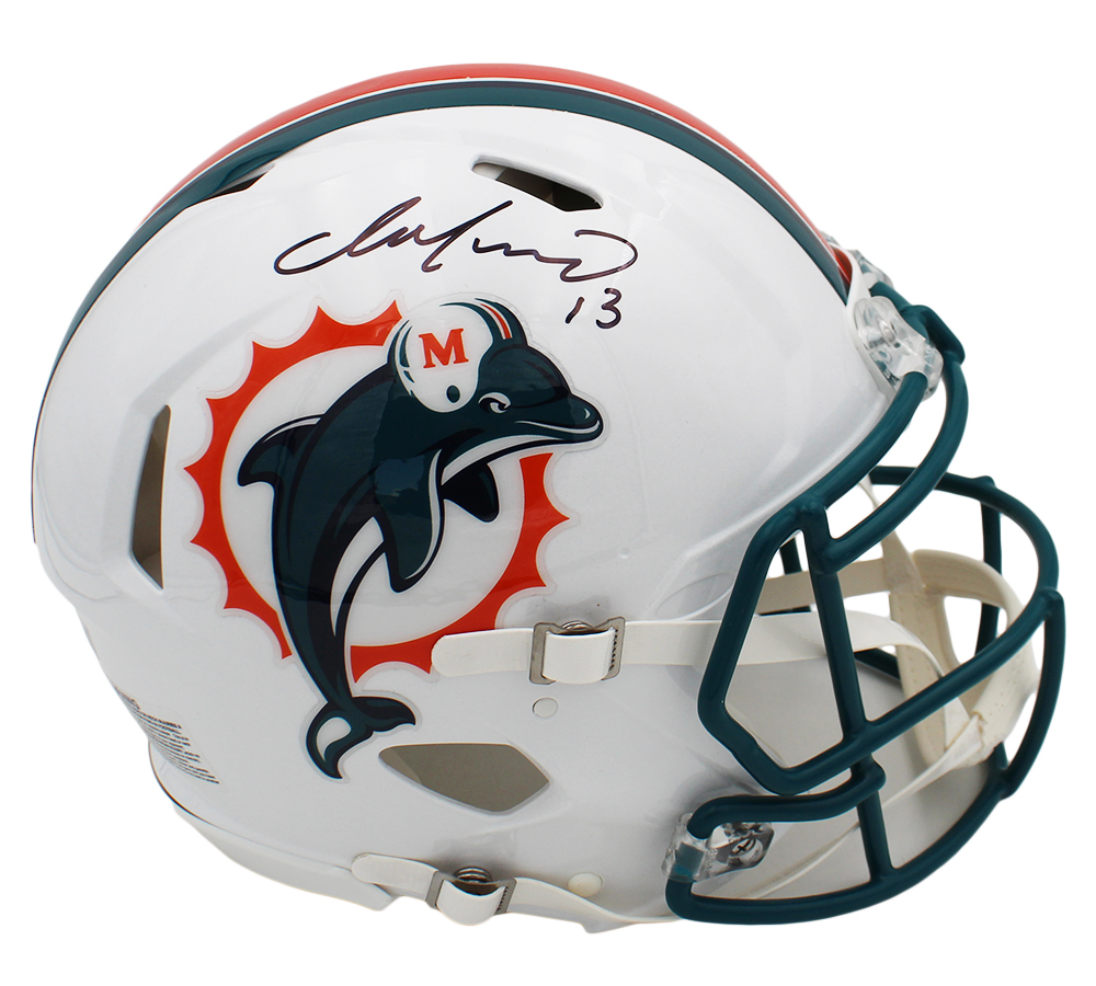 Dan Marino Signed Miami Dolphins Speed Authentic Throwback 1996-2012 NFL Helmet