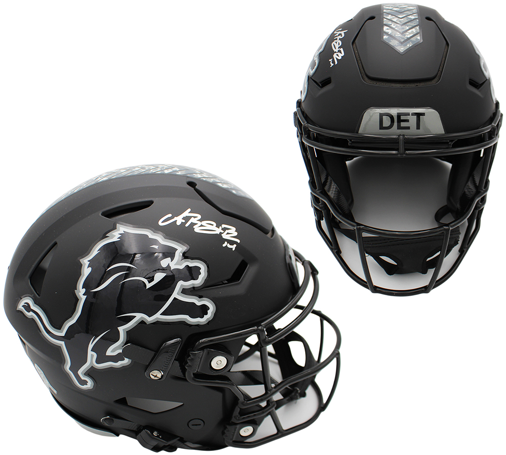 Amon-Ra St. Brown Signed Detroit Lions Speed Flex Authentic STS5 NFL Helmet - Beckett Authenticated