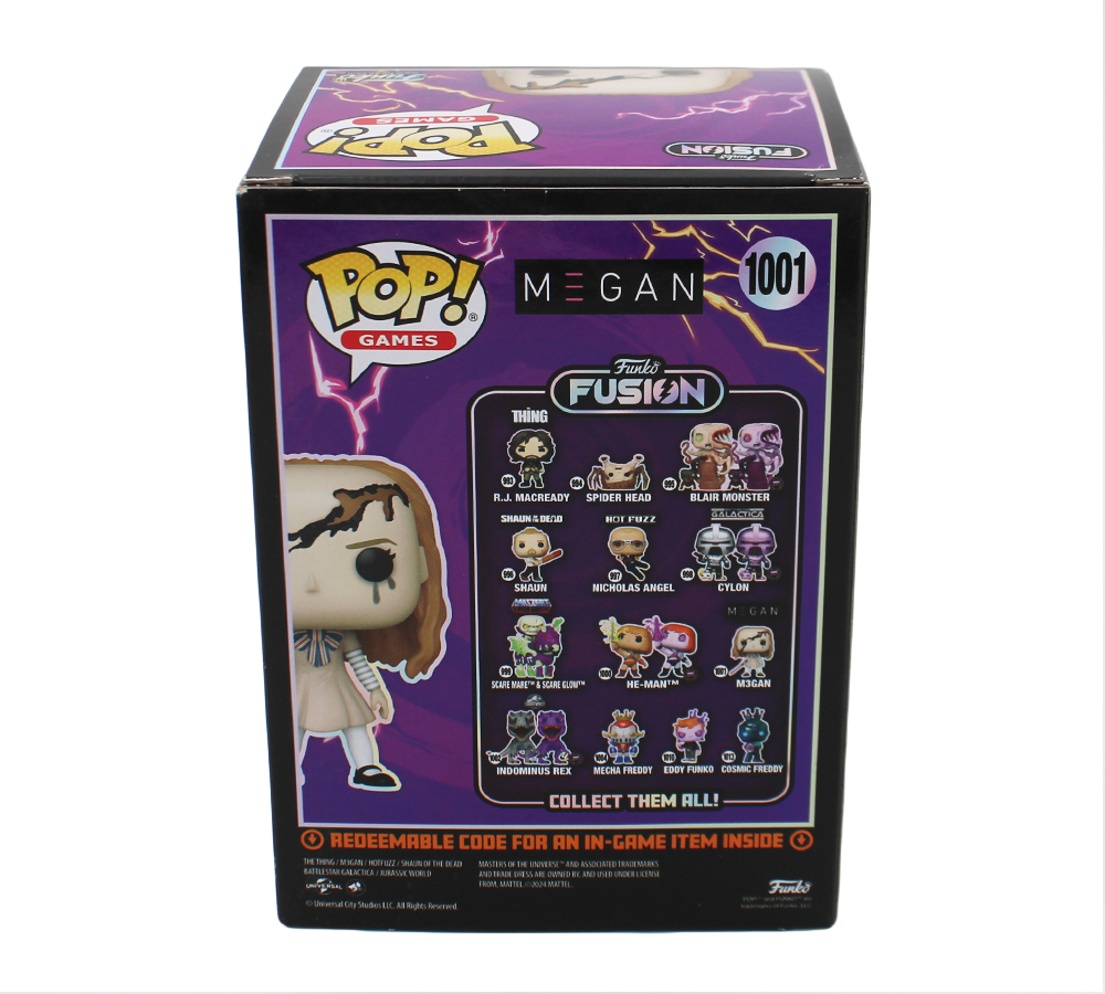Amie Donald and Jenna Davis Signed M3GAN #1001 Funko Pop! - Image 3