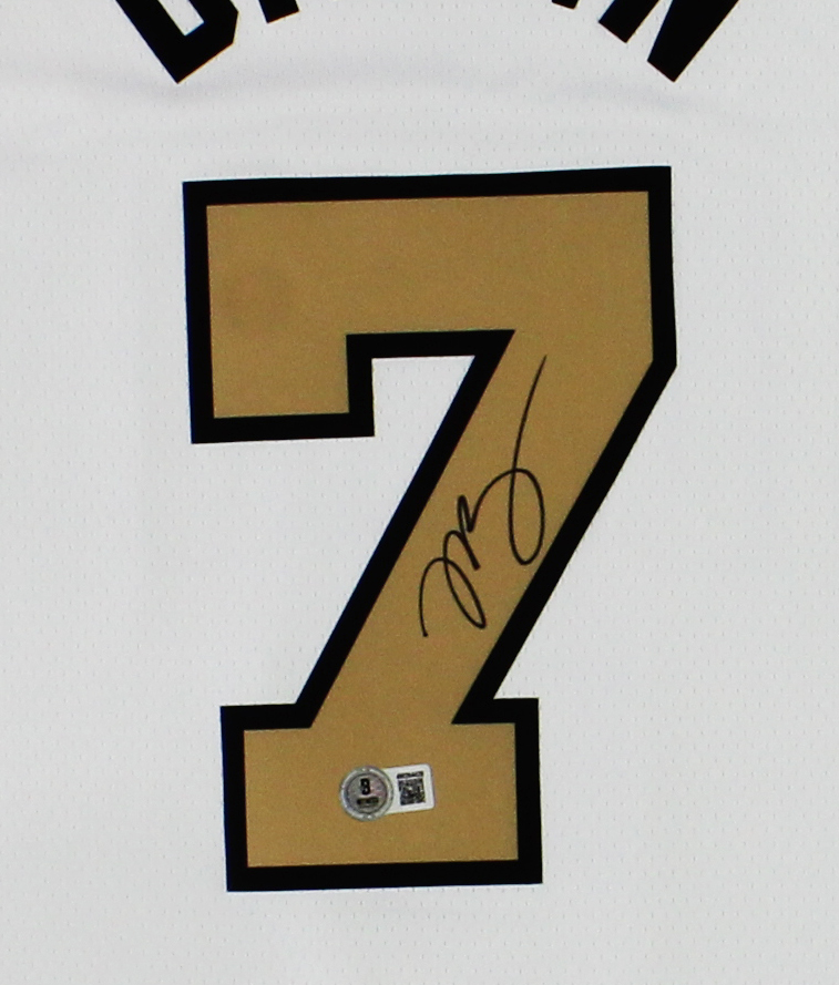 Jaylen Brown Signed Boston Celtics Nike Swingman 2025-26 White NBA Jersey - Image 2