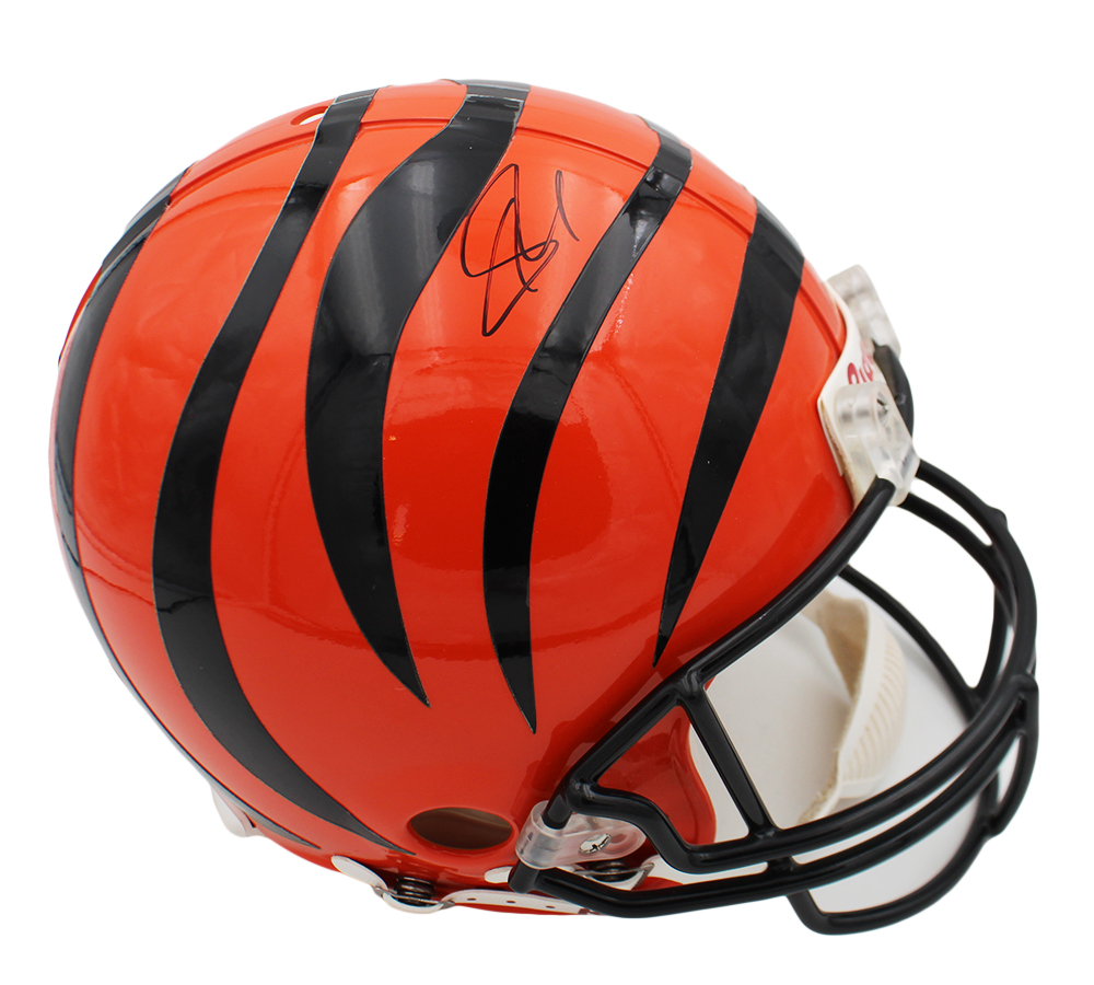 Andy Dalton & Carson Palmer Signed Cincinnati Bengals VSR4 Authentic NFL Helmet