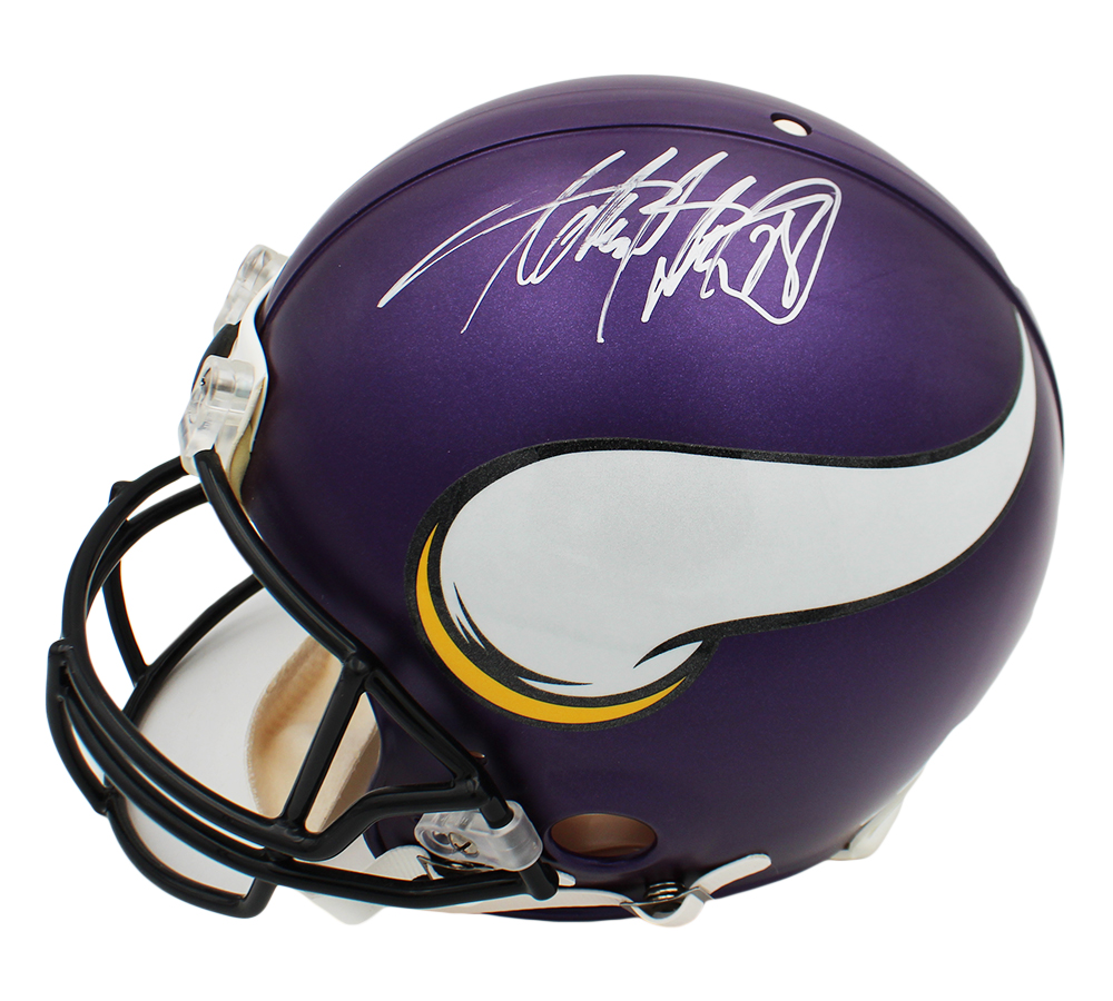 Adrian Peterson Signed Minnesota Viking VSR4 Authentic NFL Helmet