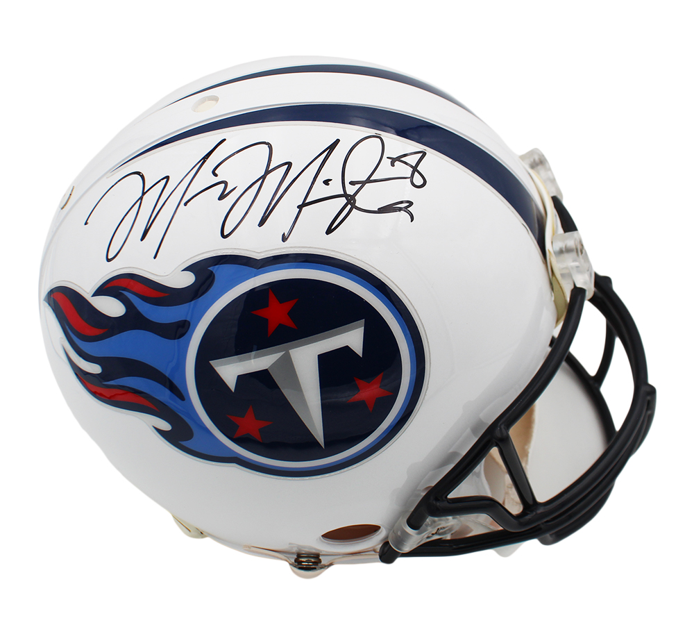 Marcus Mariota Signed Tennessee Titans VSR4 Authentic NFL Helmet