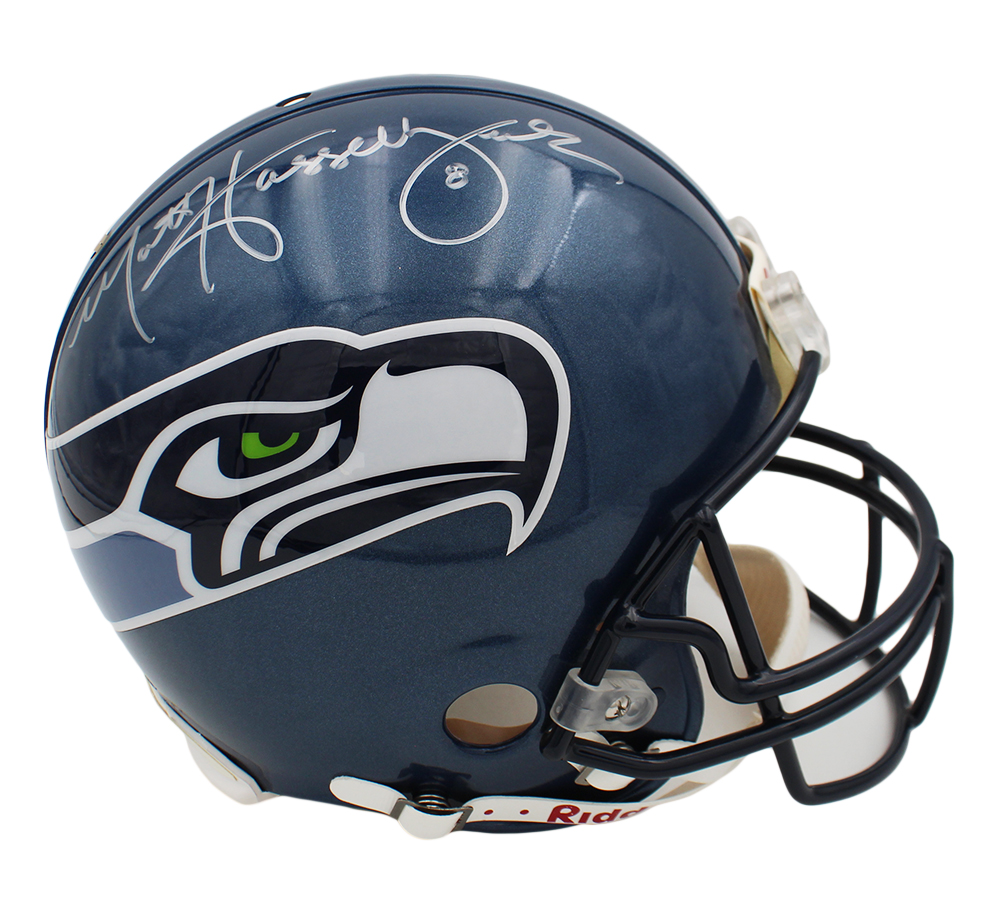 Matt Hasselbeck Signed Seattle Seahawks VSR4 Authentic NFL Helmet - Image 2
