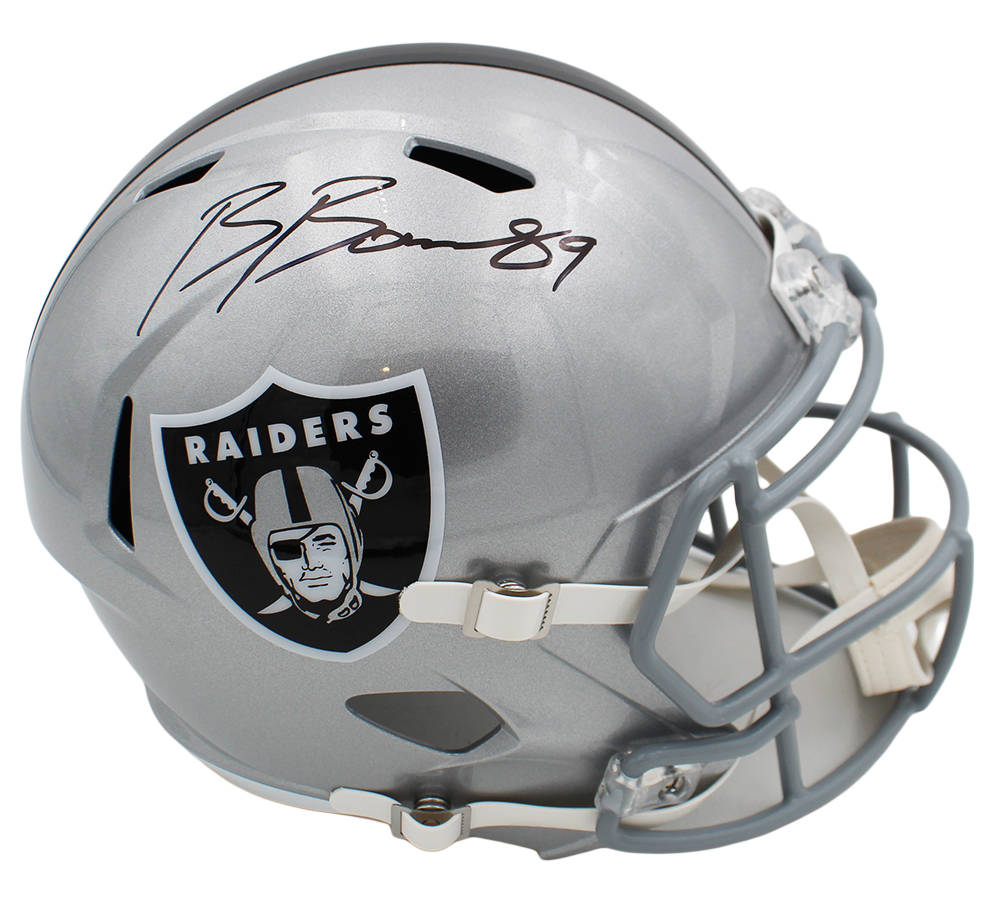 Brock Bowers Signed Las Vegas Raiders Speed Full Size NFL Helmet