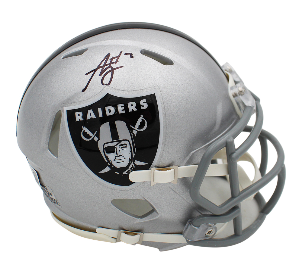 Ashton Jeanty Signed Las Vegas Raiders Speed NFL Mini Helmet