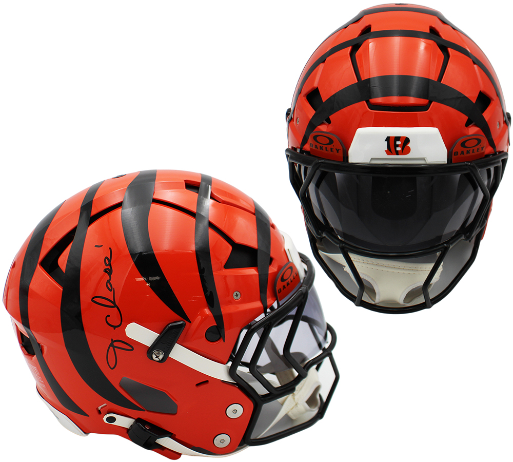 Ja'Marr Chase Signed Cincinnati Bengals Axiom Authentic NFL Helmet