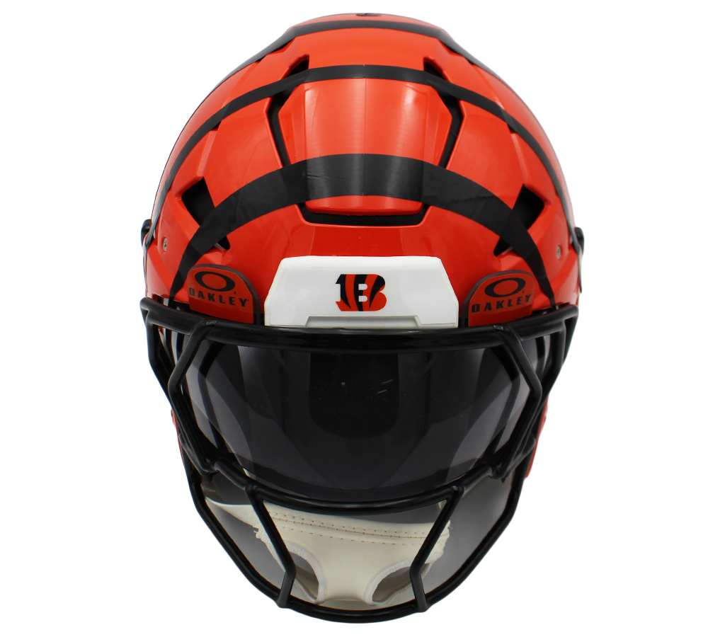 Ja'Marr Chase Signed Cincinnati Bengals Axiom Authentic NFL Helmet - Image 3