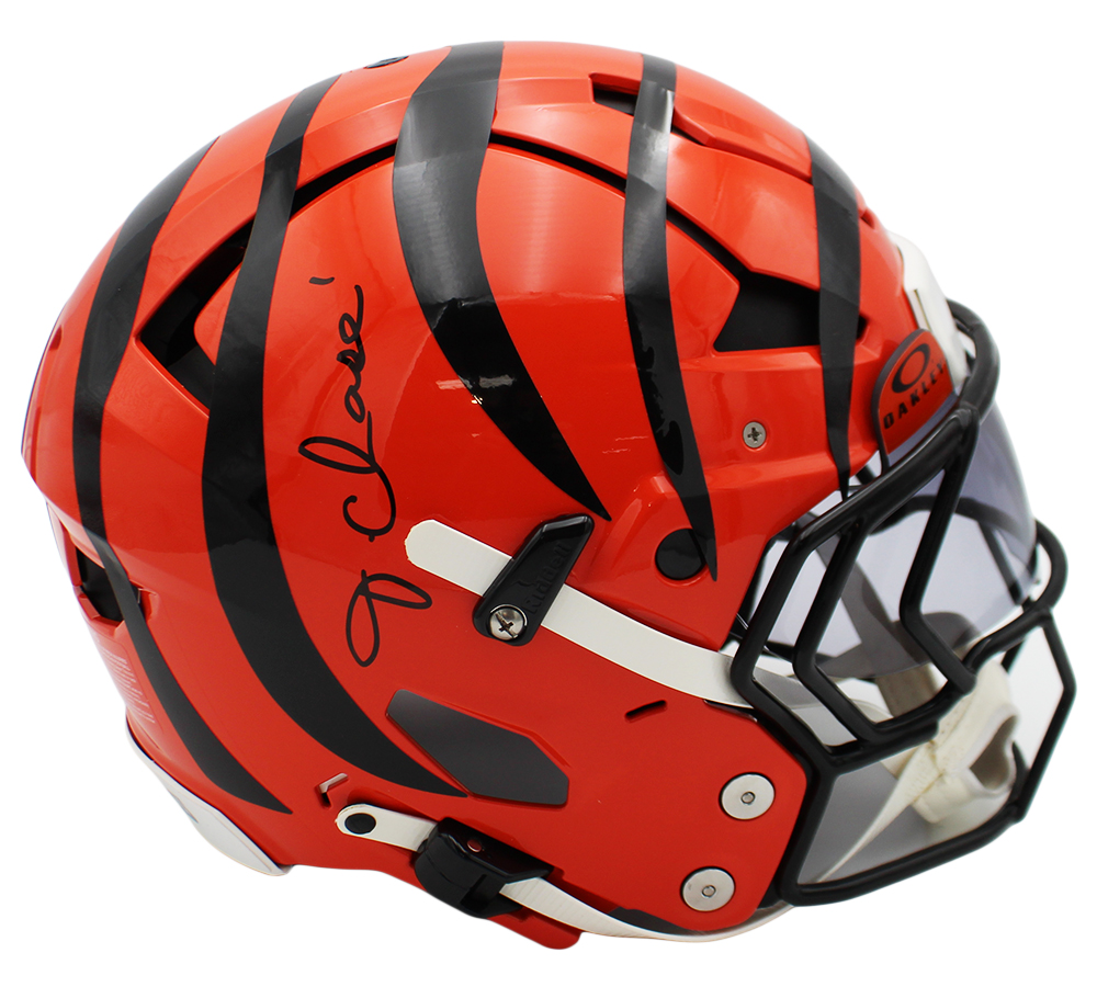 Ja'Marr Chase Signed Cincinnati Bengals Axiom Authentic NFL Helmet - Image 2