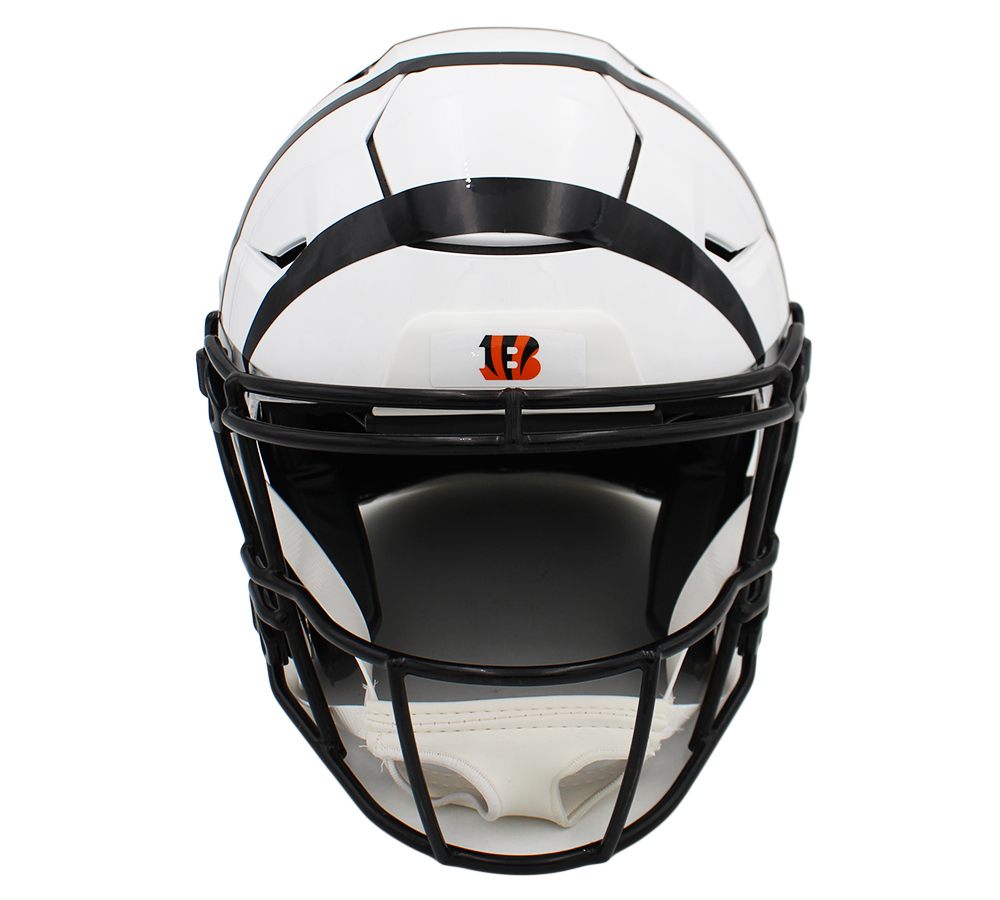 Ja'Marr Chase Signed Cincinnati Bengals Speed Flex Authentic Alternate NFL Helmet - Image 3