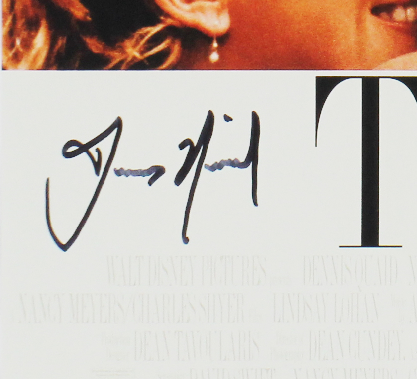 Dennis Quaid Signed Parent Trap Unframed 11x17 Movie Poster - Image 2