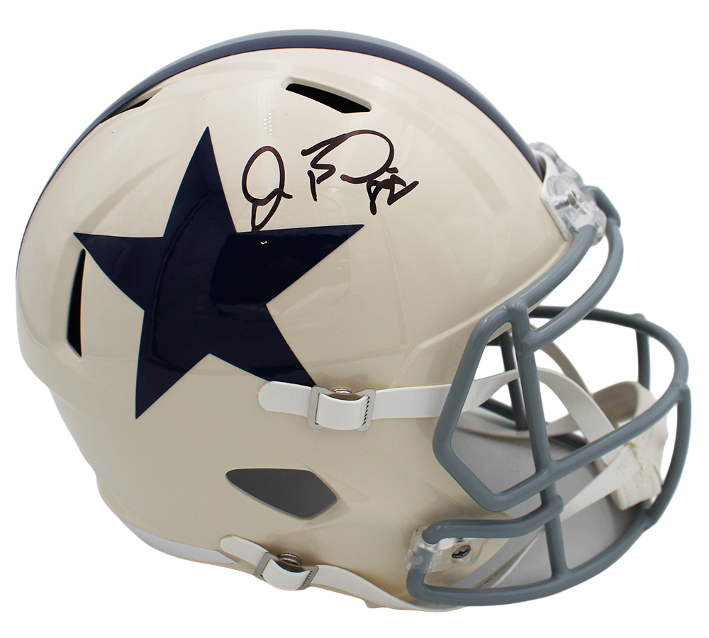 Dez Bryant Signed Dallas Cowboys Speed Full Size Retro NFL Helmet