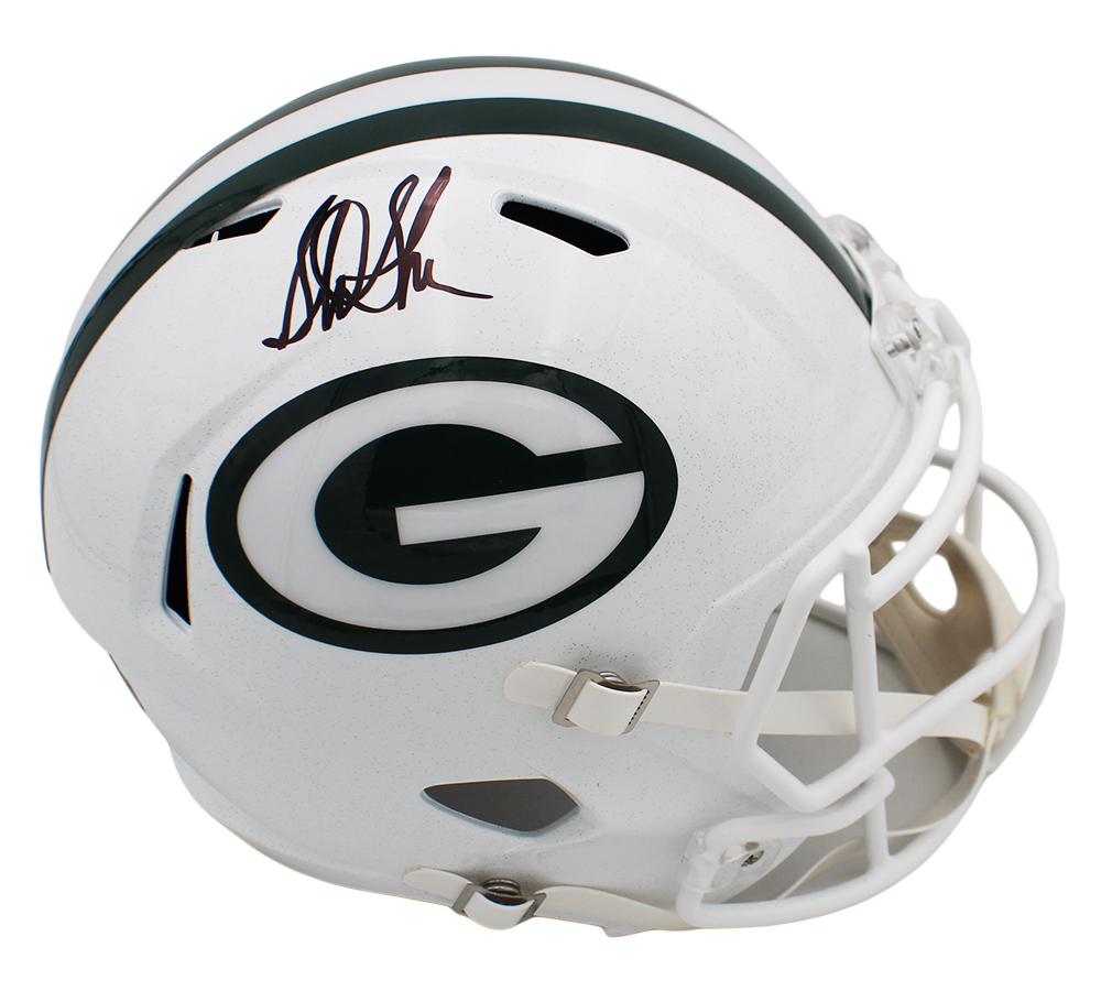 Sterling Sharpe Signed Green Bay Packers Speed Full Size Alternate 2024 NFL Helmet
