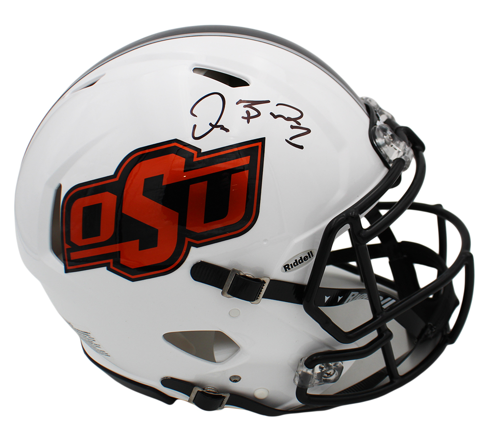Dez Bryant Signed Oklahoma Cowboys Speed Authentic White NCAA Helmet