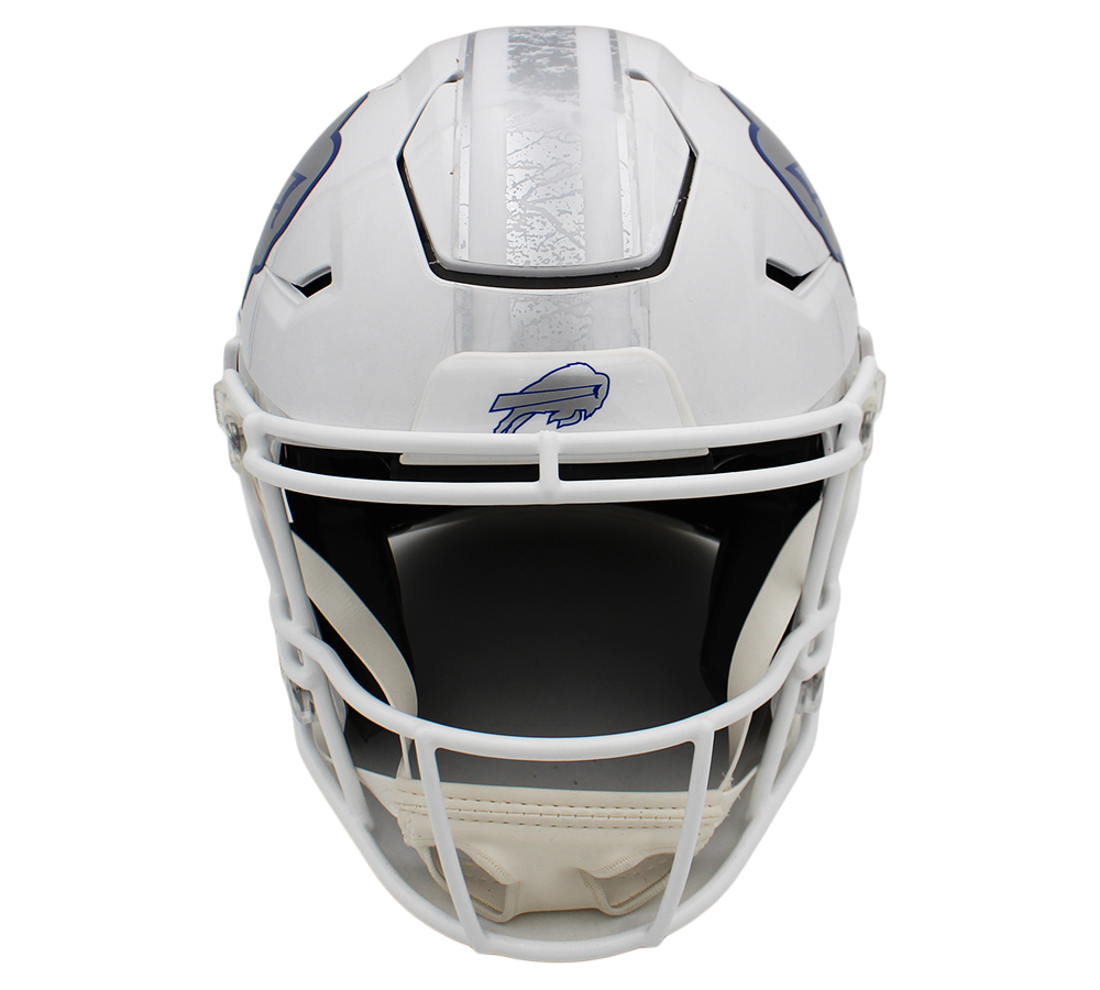 Josh Allen Signed Buffalo Bills Speed Flex Authentic Rivalries 2025 NFL Helmet - Image 4