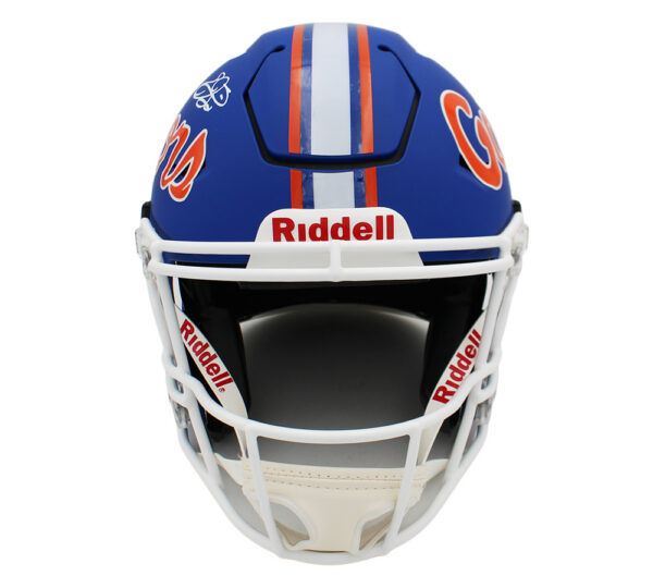 emmitt smith florida helmet Autographed Gators (Blue Alternate) Deluxe Full-Size Replica Emmitt Smith Signed Florida Gators
