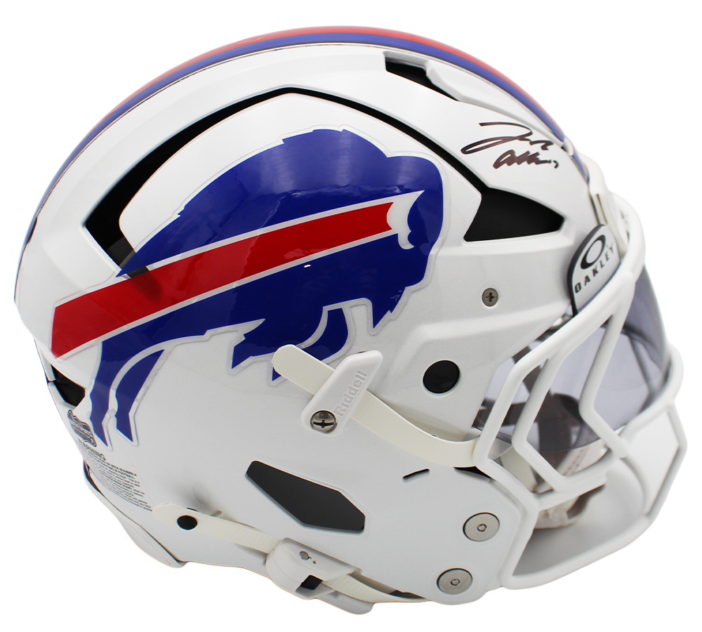 Josh Allen Signed Buffalo Bills Axiom Authentic NFL Helmet - Radtke Sports Authenticated - Image 3