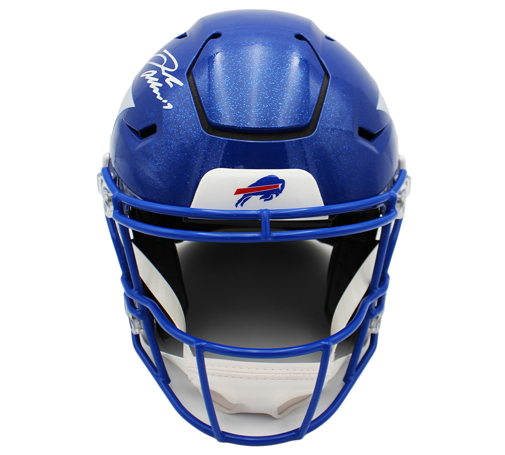 Josh Allen Signed Buffalo Bills Speed Flex Authentic Alternate 2026 Nickel City NFL Helmet - Radtke Sports Authenticated - Image 3