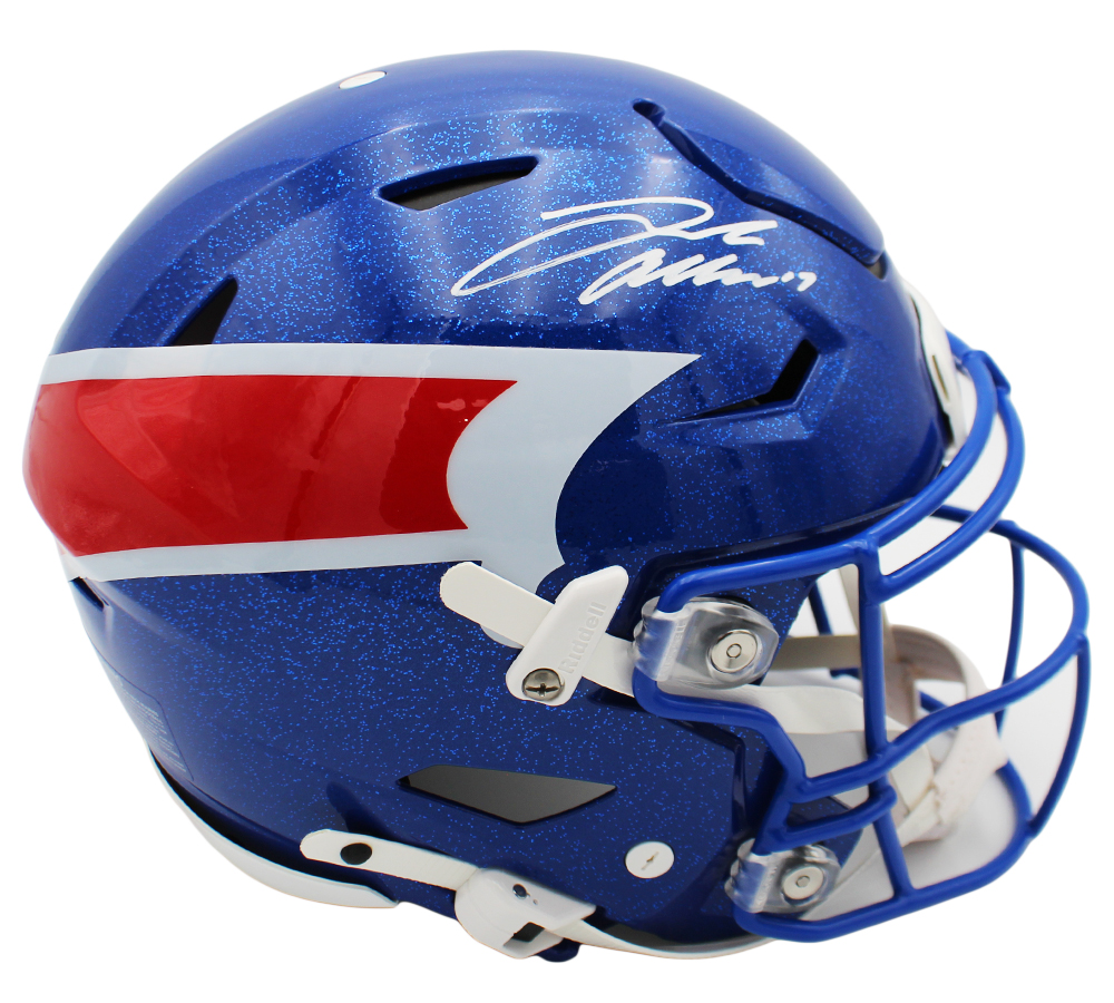 Josh Allen Signed Buffalo Bills Speed Flex Authentic Alternate 2026 Nickel City NFL Helmet - Radtke Sports Authenticated - Image 2