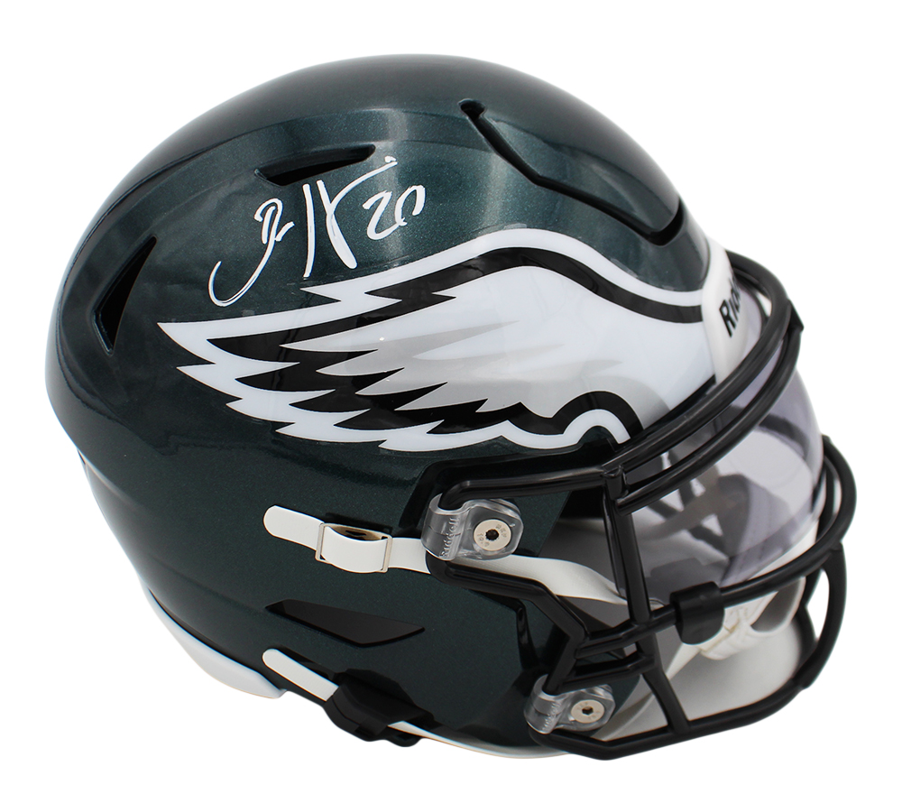 Brian Dawkins Signed Philadelphia Eagles Speed Flex Mid Size NFL Midi Helmet