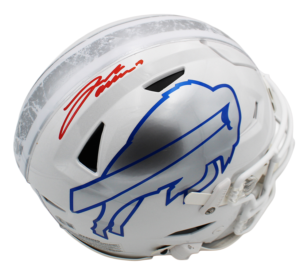 Josh Allen Signed Buffalo Bills Speed Flex Authentic Rivalries 2025 NFL ...