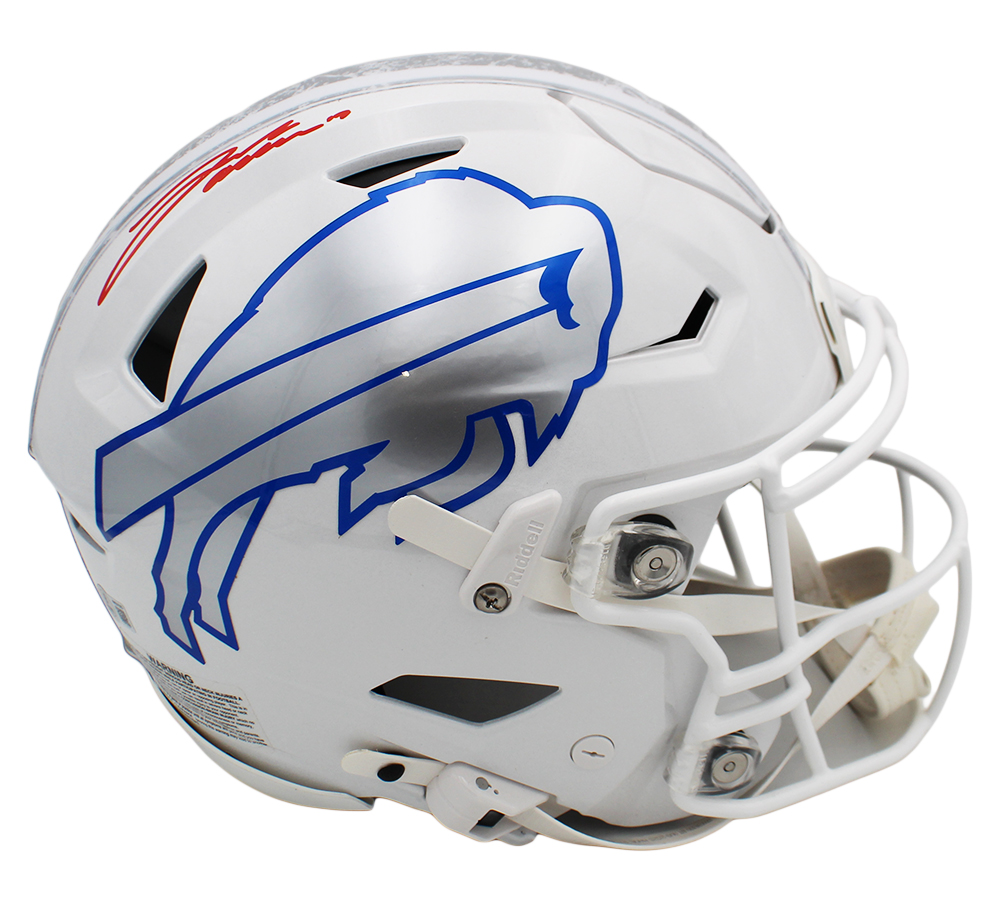 Josh Allen Signed Buffalo Bills Speed Flex Authentic Rivalries 2025 NFL ...