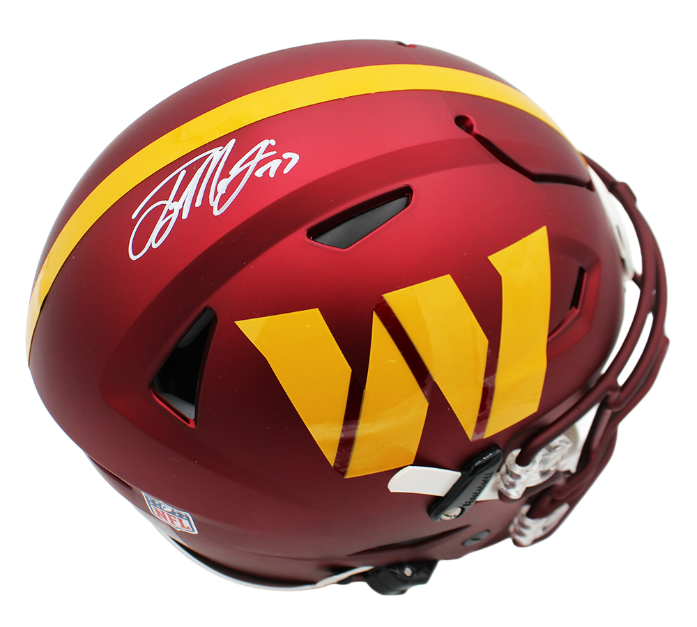 Terry McLaurin Signed Washington Commanders Speed Flex Authentic NFL Helmet - Image 2