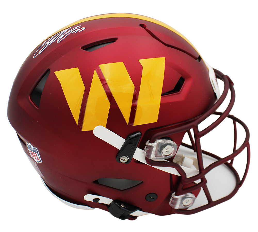 Terry McLaurin Signed Washington Commanders Speed Flex Authentic NFL Helmet - Image 3