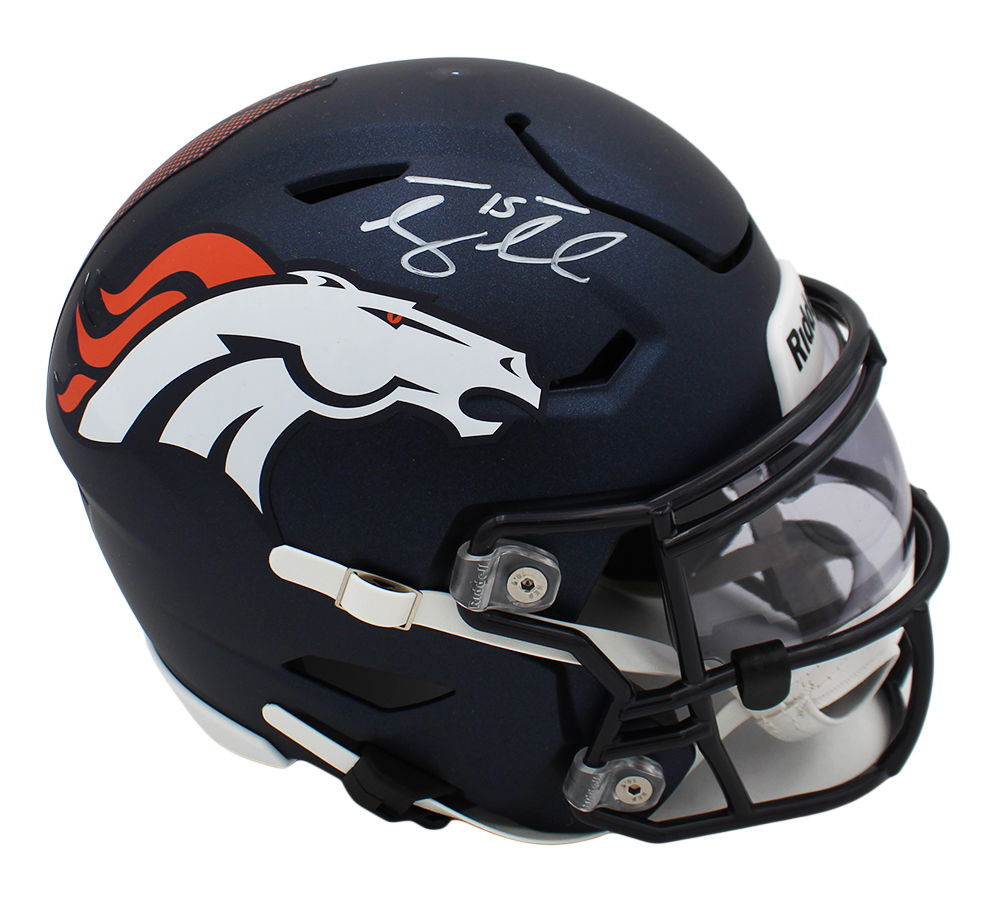 Tim Tebow Signed Denver Broncos Speed Flex Mid-Size NFL Midi Helmet