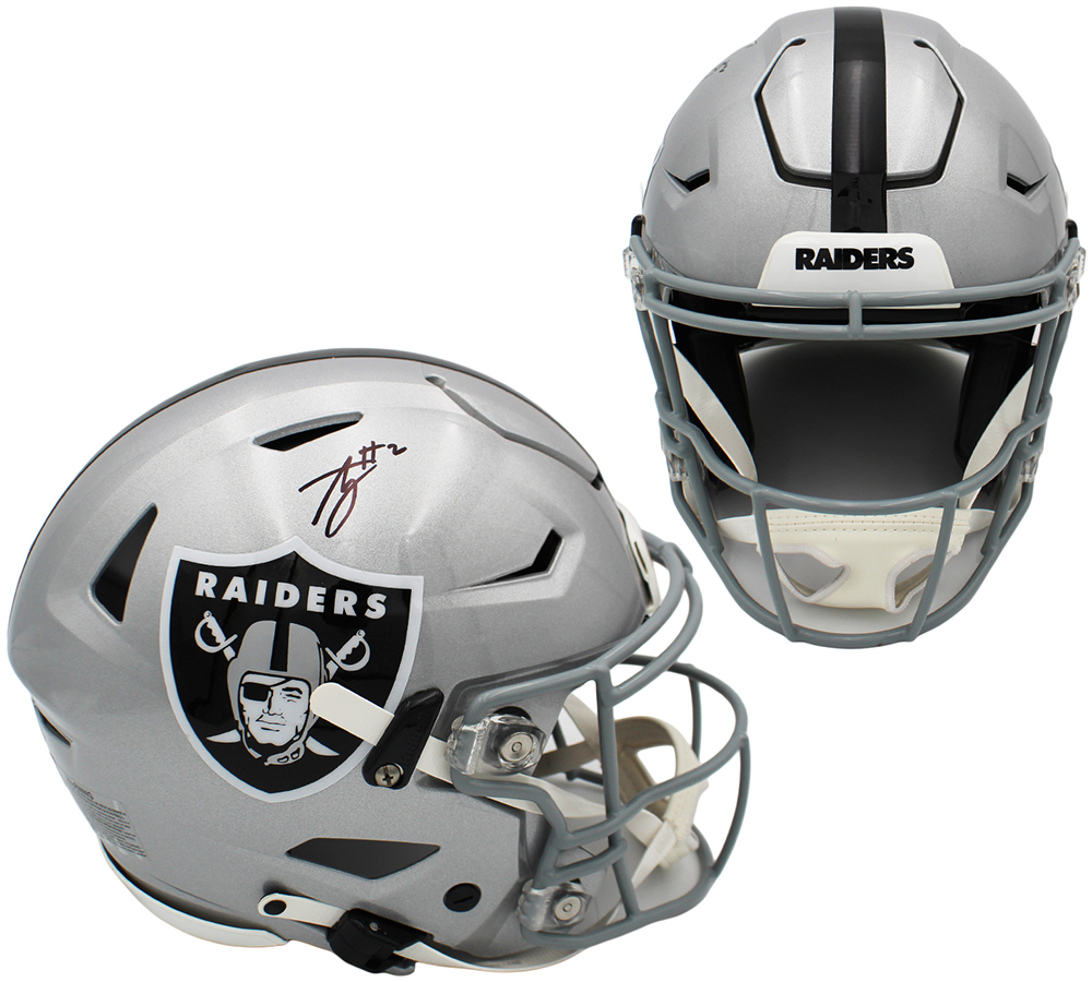 Ashton Jeanty Signed Las Vegas Raiders Speed Flex Authentic NFL Helmet - Beckett Authenticated
