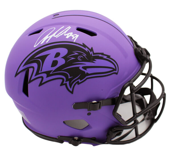 Anquan Boldin Signed Baltimore Ravens Speed Authentic Rave NFL Helmet ...