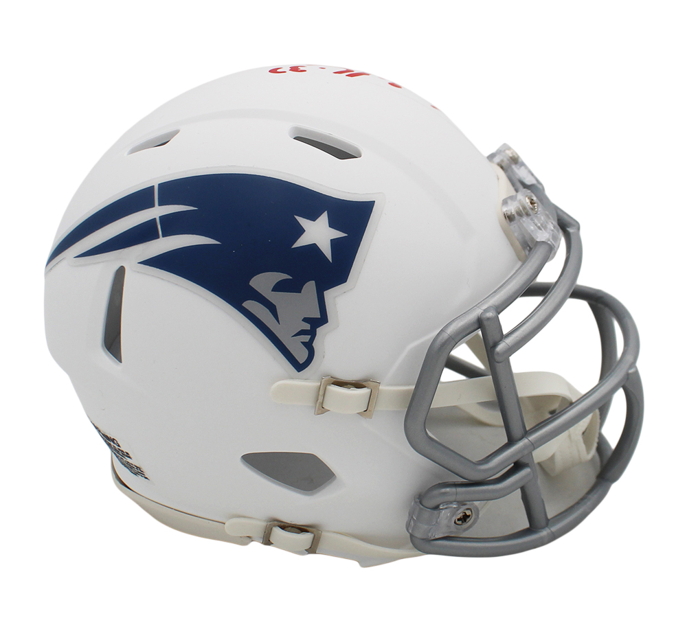 Rodney Harrison Signed New England Patriots Speed Rivalries 2025 NFL Mini Helmet - Image 2