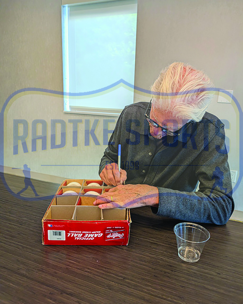 Ted Danson Signed Rawlings Official Major League White MLB Baseball - Image 3
