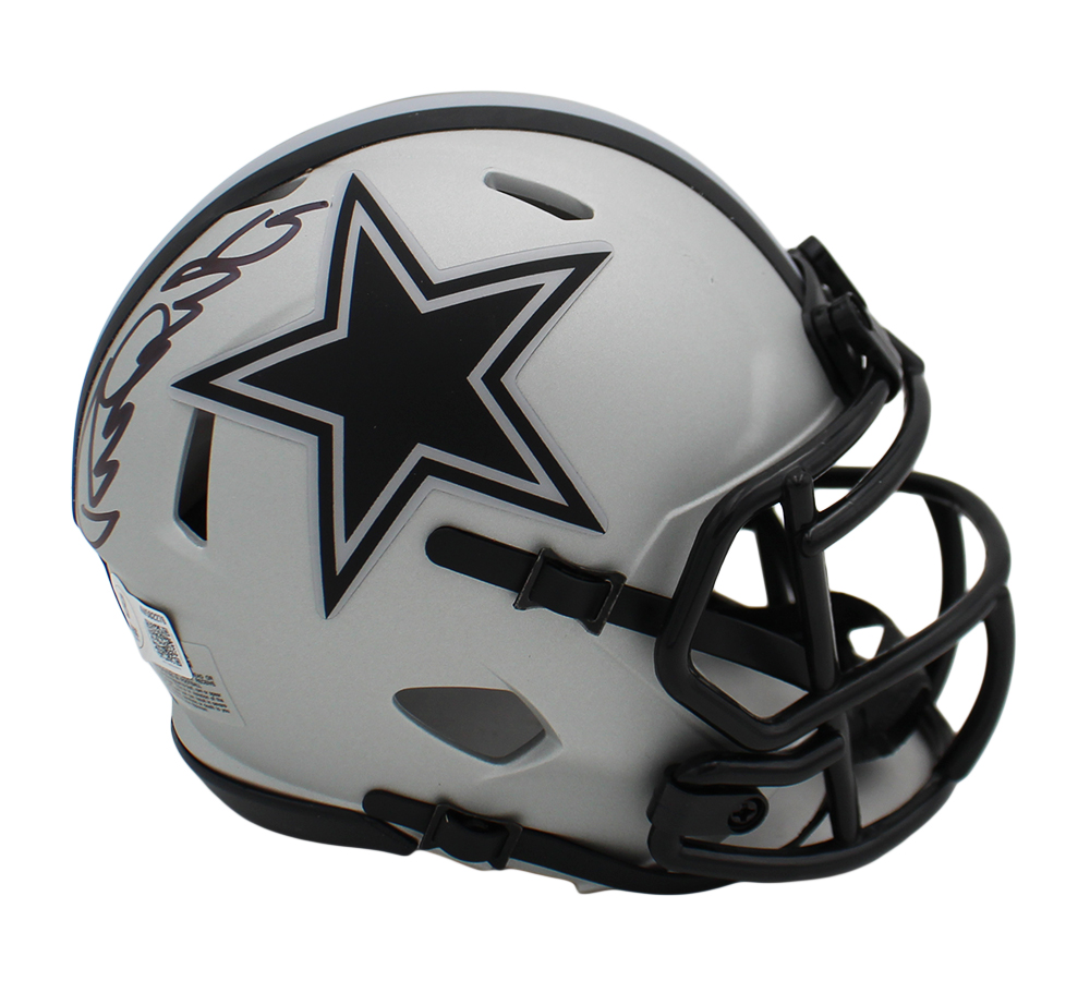 Randy White Signed Dallas Cowboys Speed NFL Mini Helmet With "HOF 94" Inscription - Image 2