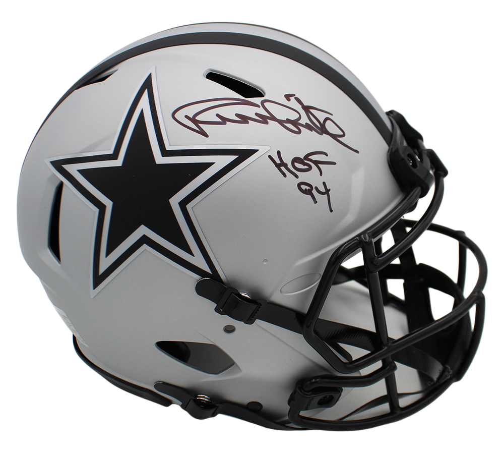 Randy White Signed Dallas Cowboys Speed Rave Authentic NFL Helmet With "HOF 94" Inscription
