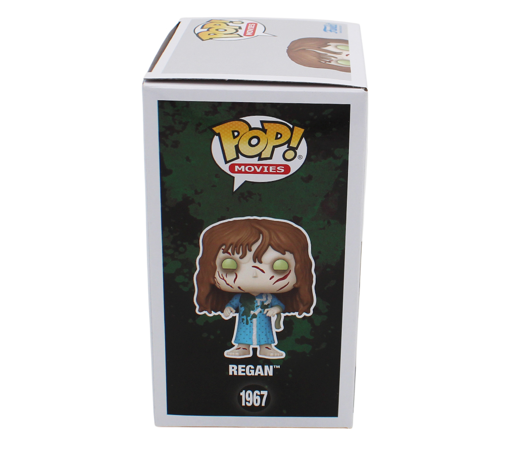 Linda Blair Signed The Exorcist Regan #1967 Funko Pop! with "Sweet Dreams" Inscription - Green Ink - Image 4