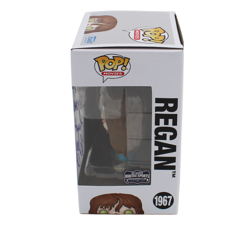 Linda Blair Signed The Exorcist Regan #1967 Funko Pop! with "Sweet Dreams" Inscription - Purple Ink - Image 2