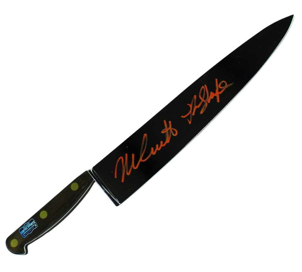 Nick Castle Signed Halloween 18" Replica Kitchen Butcher Knife