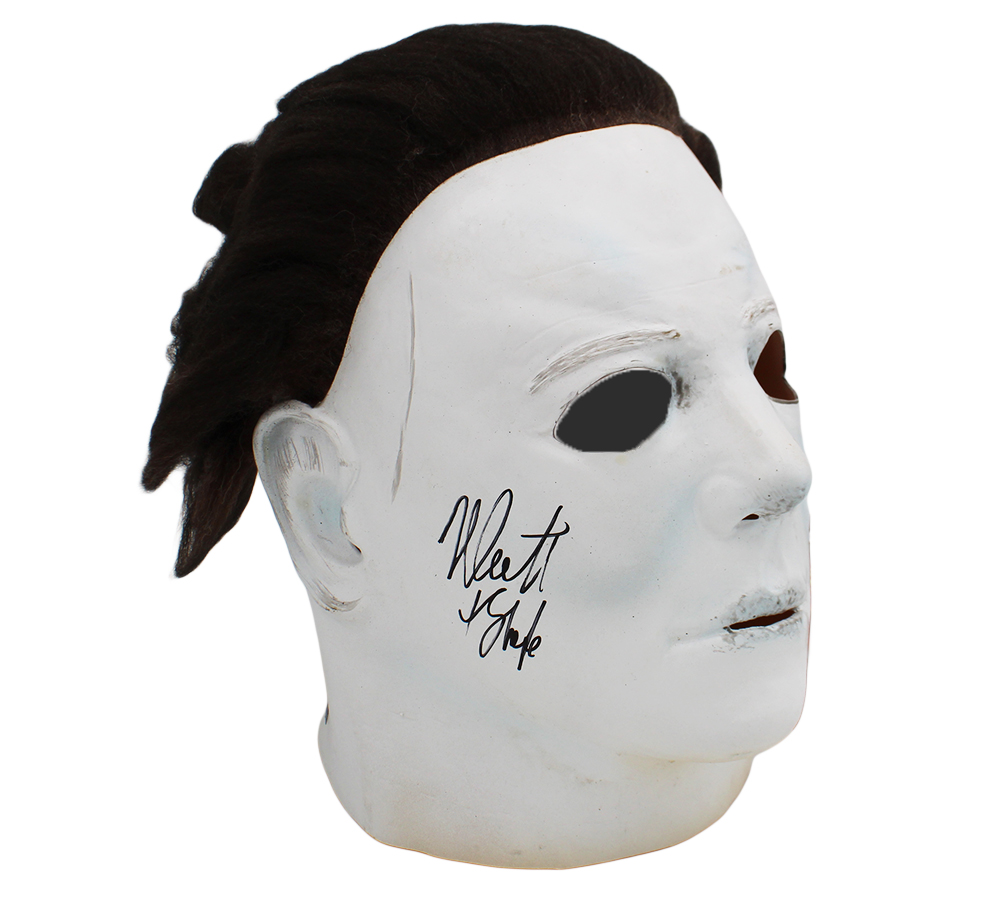 Nick Castle Signed Halloween 1978 "Michael Myers" Latex Mask with "The Shape" Inscription