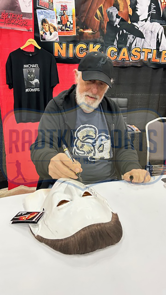 Nick Castle Signed Halloween 18" Replica Kitchen Butcher Knife - Image 2