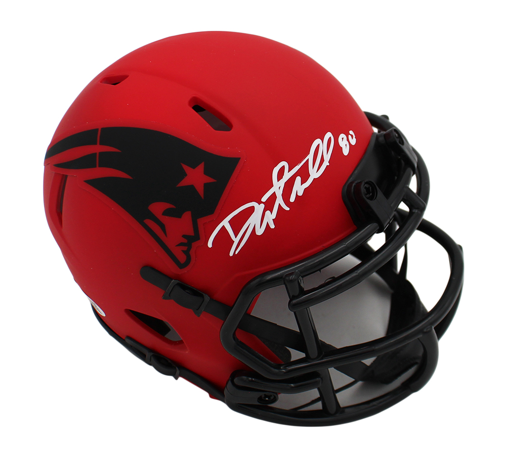 Danny Amendola Signed New England Patriots Speed Rave NFL Mini Helmet