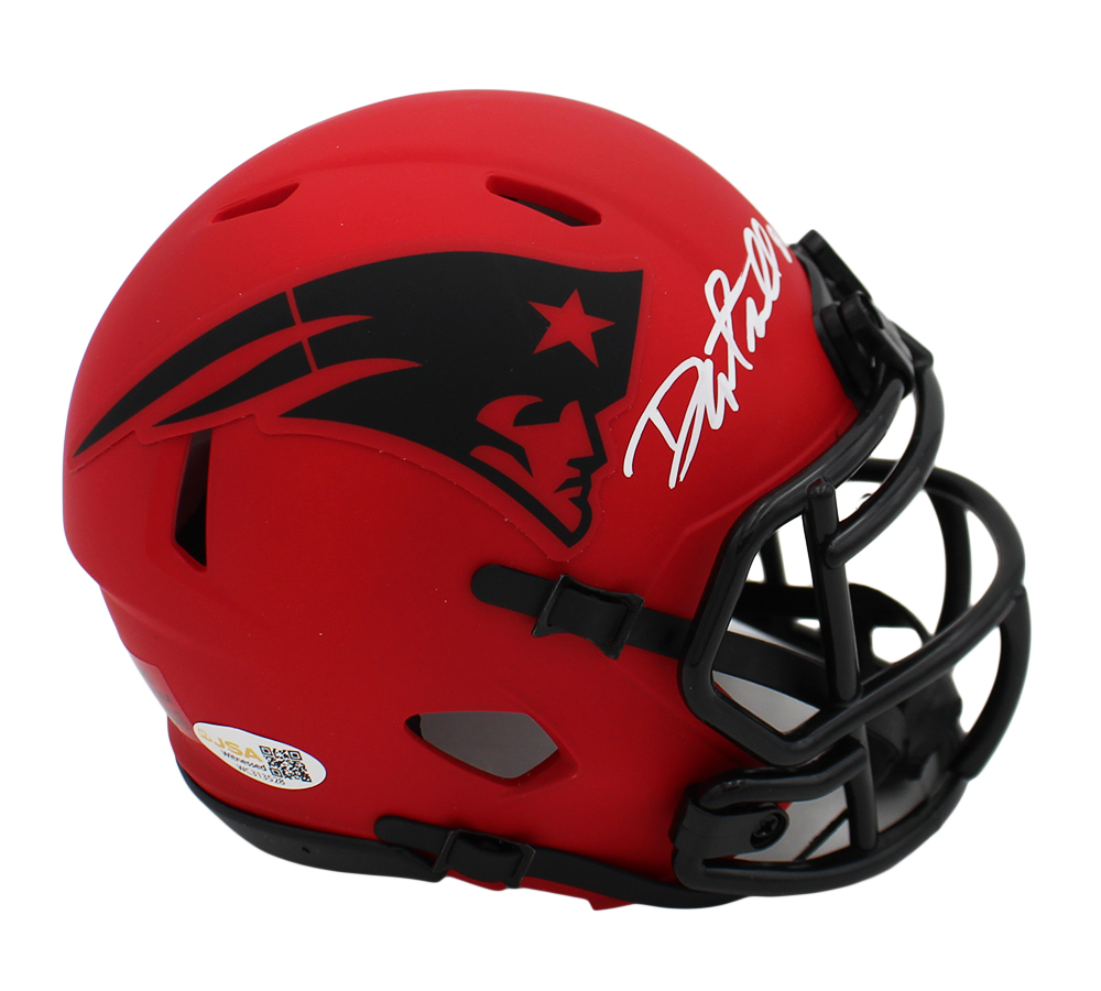Danny Amendola Signed New England Patriots Speed Rave NFL Mini Helmet - Image 2